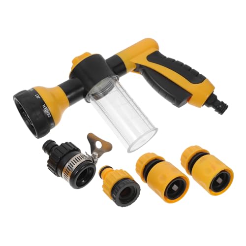HEMOTON 1 Satz Sprühgerät für Hunde groß Haustier Welpe Ausbildung Multifunktional gartenschlauch zubehör reinigungsspray Mehrzweck Sprüher Hundedüsenaufsatz Spray für Hunde Abs Yellow HEMOTON 1 Satz Sprühgerät für Hunde groß Haustier Welpe Ausbildung Multifunktional gartenschlauch zubehör reinigungsspray Mehrzweck Sprüher Hundedüsenaufsatz Spray für Hunde Abs Yellow von HEMOTON