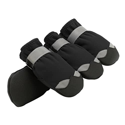 HEMOTON 1 Set Anti Ski Stiefel Für Haustiere wasserdichte Hundestiefel Haustierstiefel Große Griffe Pfotenschutz Für Hunde Hundeschuhe Für Den Winter Kleiner Schneeschutz HEMOTON 1 Set Anti Ski Stiefel Für Haustiere wasserdichte Hundestiefel Haustierstiefel Große Griffe Pfotenschutz Für Hunde Hundeschuhe Für Den Winter Kleiner Schneeschutz von HEMOTON