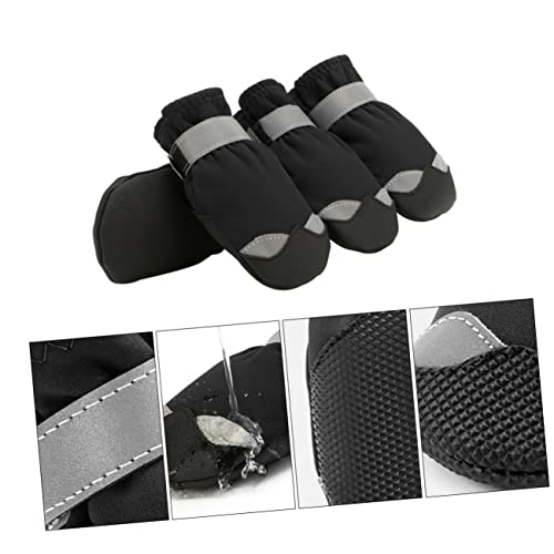 HEMOTON 1 Set wasserdichte Und rutschfeste Hunde Schneestiefel Für Haustiere wasserdichte Hundestiefel rutschfeste Pfotenpolster Booties Hundestiefel Hundezubehör Hunde HEMOTON 1 Set wasserdichte Und rutschfeste Hunde Schneestiefel Für Haustiere wasserdichte Hundestiefel rutschfeste Pfotenpolster Booties Hundestiefel Hundezubehör Hunde von HEMOTON