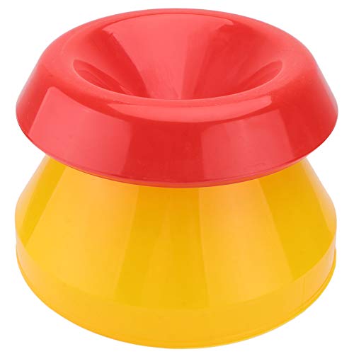 HEMOTON 1 Stück Futtereimer für Hühner Hühnerfutter Futterautomat Geflügelfutter Fütterungsausrüstung für Geflügel Futterbehälter für Hühner Futtereimer für Geflügel Plastik Gelb von HEMOTON