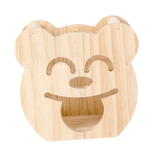 HEMOTON 1 Stück Grasrahmen Heu Kaninchenbett Hasen Hasenzubehör Babyspielzeug Eichhörnchen Puzzle Käfig Kaninchenfutternapf Gefüllter Stall Aquariumzubehör Kaninchen von HEMOTON