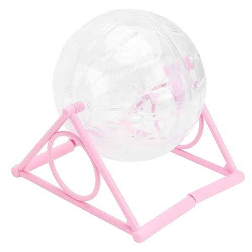 HEMOTON 1 Stück Hamster läuft klein Hamster trainieren geformt Übung Hamster hamsterspielzeug Hamsterreihe rollender Ball für Haustiere Hamsterrolle als neu p Weiß von HEMOTON