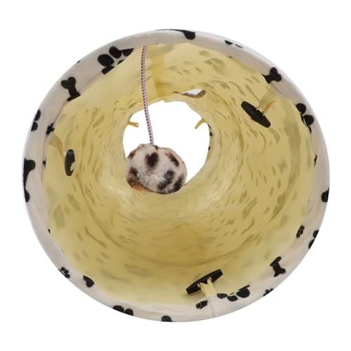 HEMOTON 1 Stück Haustier Kanalspielzeug Katzenspieltunnel Katzentunnelröhre Katzenspielzeug Katzenspielzeugtunnel Für Faltbare Katzentunnelart Zusammenklappbare Große Katzenröhre HEMOTON 1 Stück Haustier Kanalspielzeug Katzenspieltunnel Katzentunnelröhre Katzenspielzeug Katzenspielzeugtunnel Für Faltbare Katzentunnelart Zusammenklappbare Große Katzenröhre von HEMOTON