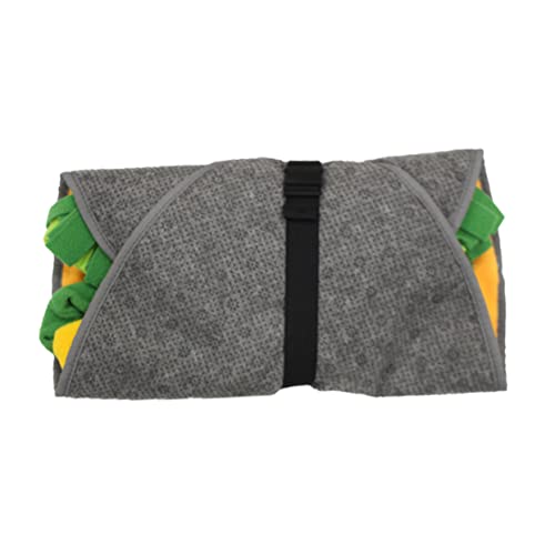 HEMOTON 1 Stück Hunde Schnüffelmatte Schnüffelmatte Hundezubehör Für Das Training Von Hundesachen Pfoten Haustierbedarf Hundematten Haustiermatte Welpen Trainingspads Haustier von HEMOTON