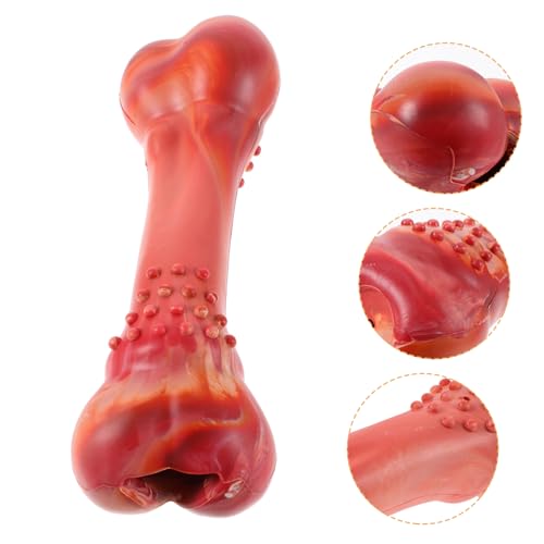 HEMOTON 1 Stück Hundespielzeug Welpe quietschend Kauen Sie Quietschspielzeug texturiert aggressiv Zahnen Kauspielzeug für Hunde beißendes Haustier Gummi HEMOTON 1 Stück Hundespielzeug Welpe quietschend Kauen Sie Quietschspielzeug texturiert aggressiv Zahnen Kauspielzeug für Hunde beißendes Haustier Gummi von HEMOTON