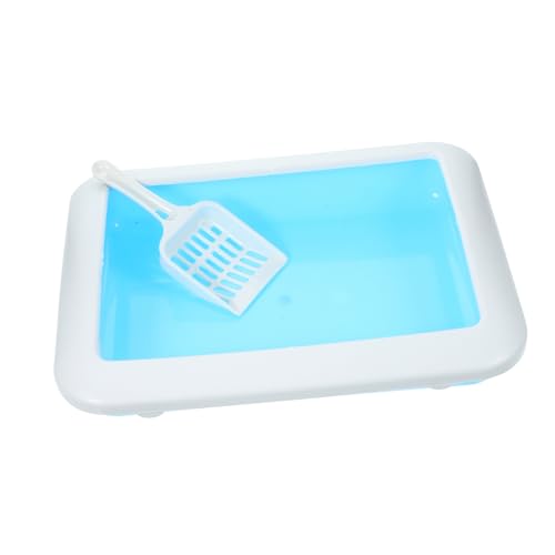 HEMOTON 1 Stück Katzentoilette Mit Abdeckung Katzentoilette Töpfchen Babytoiletten Kätzchen Geschlossene Kleine Toilette Katzentoilette Kätzchentoilette Zufällige Farbe von HEMOTON