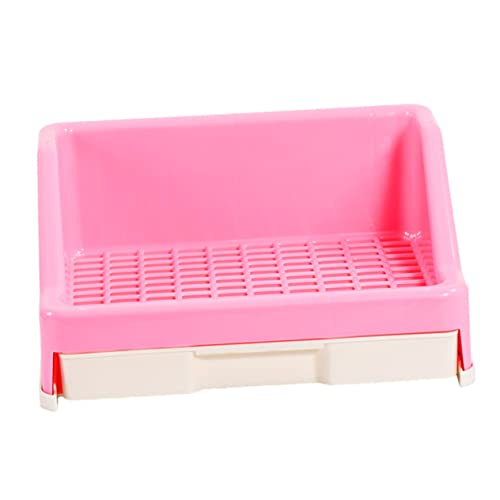 HEMOTON 1 Stück Toilette Mit Haustierschublade Becken Waschbar Drinnen Wc-ablage Urin Schubladenschrank Haustier-PIPI-Toilette Kaninchen-töpfchen-trainingstoilette Plastik Rosa HEMOTON 1 Stück Toilette Mit Haustierschublade Becken Waschbar Drinnen Wc-ablage Urin Schubladenschrank Haustier-PIPI-Toilette Kaninchen-töpfchen-trainingstoilette Plastik Rosa von HEMOTON