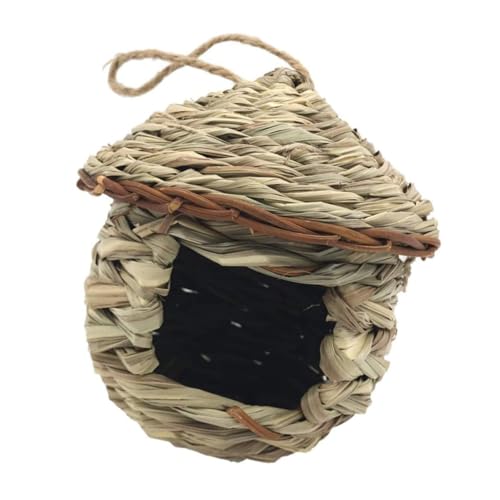 HEMOTON 1 Stück Vogelnest aus Rattan im Freien hängend Vogelhäuschen für draußen Dekoration Vogelhäuser klein vogelhaus Garten vogelnest Haustier Vogel Versorgung Stroh HEMOTON 1 Stück Vogelnest aus Rattan im Freien hängend Vogelhäuschen für draußen Dekoration Vogelhäuser klein vogelhaus Garten vogelnest Haustier Vogel Versorgung Stroh von HEMOTON