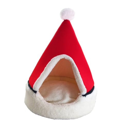 HEMOTON 1 Stück Xmas Tree Shaped Cat Tent Winter Warm Closed Pet House für Katzen und Kleine Farblich Zufällig für Drinnen und Draußen zu Reinigen und Langlebig Zufällige HEMOTON 1 Stück Xmas Tree Shaped Cat Tent Winter Warm Closed Pet House für Katzen und Kleine Farblich Zufällig für Drinnen und Draußen zu Reinigen und Langlebig Zufällige von HEMOTON