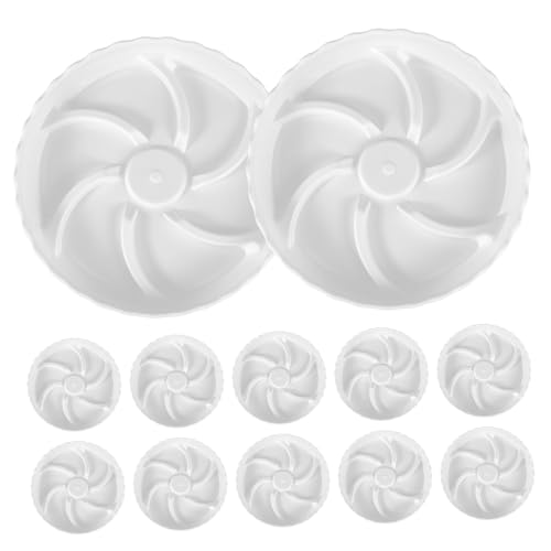 HEMOTON 10stücke Runder Pflanzenuntersetzer Aus Kunststoff Wasserschale Für Pflanzen Blumentopfschalen Zum Auffangen Von Überschüssigem Wasser Und Erde Pflanzenschalen Für Töpfe von HEMOTON