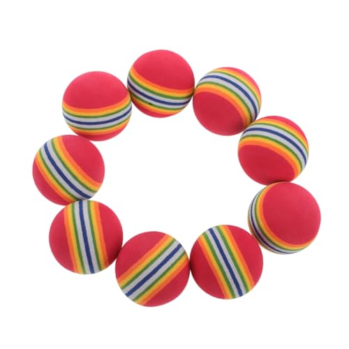 HEMOTON 10 Stück Regenbogenball Für Haustiere Für Haustiere Kauspielzeug Für Welpen Zum Zahnen Kleines Zahnreinigungsspielzeug Für Hunde Balljagdspielzeug Für Katzen Eva HEMOTON 10 Stück Regenbogenball Für Haustiere Für Haustiere Kauspielzeug Für Welpen Zum Zahnen Kleines Zahnreinigungsspielzeug Für Hunde Balljagdspielzeug Für Katzen Eva von HEMOTON