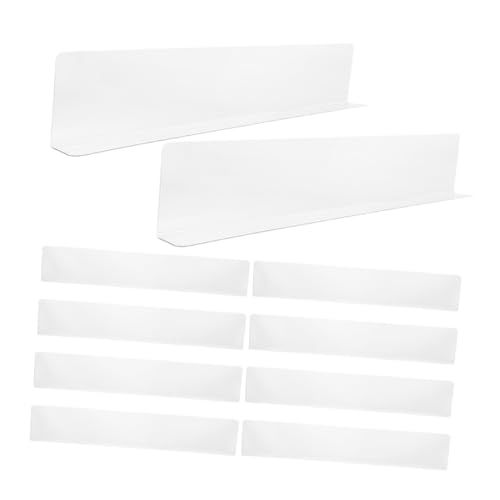 HEMOTON 10 Stück Unter Dem Sofastopper Blocker Unter Couch Lücken Stopper Für Couchstopper, Um Zu Verhindern Bett Stoßfänger Bettlückenfüller Bettstoßstangen Transparent PVC von HEMOTON