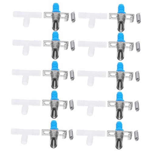 HEMOTON 10Sätze Teiliges Wasserspender Automatische Tränke für Kleine zu Installieren für Chinchillas Ferrets mit Halterung von HEMOTON