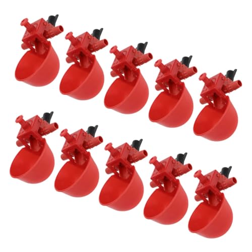 HEMOTON 10stücke Wasserspender Für Hühner Und Geflügel Automatische Tränke Für Tauben Und Vögel Praktische Vogeltränke Mit Füllung Für Hühner Und Wachteln HEMOTON 10stücke Wasserspender Für Hühner Und Geflügel Automatische Tränke Für Tauben Und Vögel Praktische Vogeltränke Mit Füllung Für Hühner Und Wachteln von HEMOTON