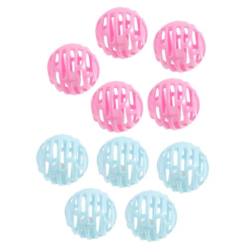 HEMOTON 10Stücke Katzenspielzeug Bälle Mit Glocke Interaktive Kratzbälle Aus Kunststoff Zufälligen Für Kätzchen Und Katzen Zur Stressreduzierung HEMOTON 10Stücke Katzenspielzeug Bälle Mit Glocke Interaktive Kratzbälle Aus Kunststoff Zufälligen Für Kätzchen Und Katzen Zur Stressreduzierung von HEMOTON