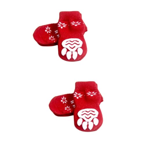 HEMOTON 16 Stck. Weihnachtsstrumpf Für Haustiere Socken Haustiersocke Für Hunde Geweih Weihnachten Pfote Rot HEMOTON 16 Stck. Weihnachtsstrumpf Für Haustiere Socken Haustiersocke Für Hunde Geweih Weihnachten Pfote Rot von HEMOTON