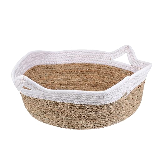 HEMOTON 1Pc Home Pet Nest Kleines Katzenbett Innenbett Für Katze Mittelgroßes Plüsch Katzenbett Katzenbettmatte Hauszwinger Sichere Betten Schlafplatz Sommer Haustierbett Bequemes von HEMOTON