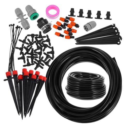 HEMOTON 1Satz Automatisches Tropfbewässerungssystem Für Garten Und Topfpflanzen Mit Nebelsprühern Einfache Installation Für Innen Und Außenbereiche von HEMOTON