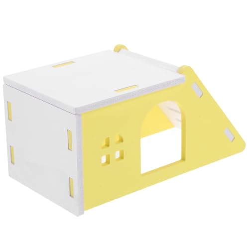 HEMOTON 1Satz Hamster Nest Hütte Für Kleine Zu Installieren Gemütlicher Rückzugsort Für Hamster Entzückendes Rattenversteck Für Käfige Farbenfrohes Design von HEMOTON