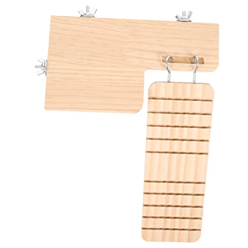HEMOTON Hamster Holzplattform Mit Wasserdichter Leiter Spielzeug Für Haustiere Robustes Kletterspielzeug Für Kleintiere Für Hamster Und Mäuse Fördert Aktivität Und Spaß HEMOTON Hamster Holzplattform Mit Wasserdichter Leiter Spielzeug Für Haustiere Robustes Kletterspielzeug Für Kleintiere Für Hamster Und Mäuse Fördert Aktivität Und Spaß von HEMOTON