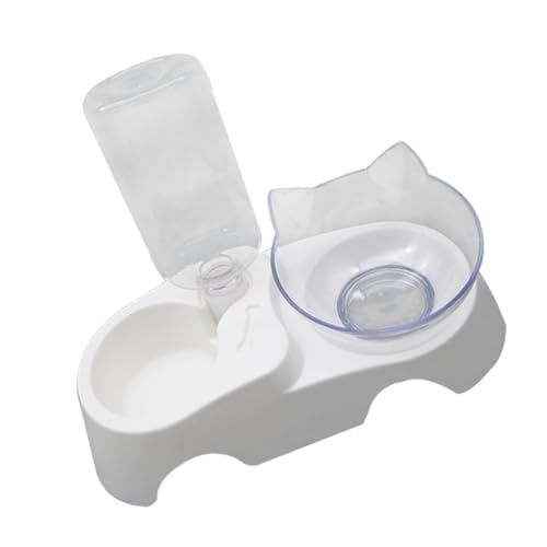 HEMOTON 1Satz Haustier Futter Und Wassernapf Geneigter Rutschfester Mit Stabiler Basis Für Kleine Bis Mittelgroße Und Katzen Aus Sicherem Bissfestem Material HEMOTON 1Satz Haustier Futter Und Wassernapf Geneigter Rutschfester Mit Stabiler Basis Für Kleine Bis Mittelgroße Und Katzen Aus Sicherem Bissfestem Material von HEMOTON