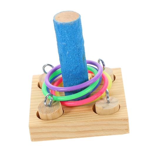 HEMOTON 1Satz Nymphensittich Puzzle Holzspielzeug Für Papageien Interaktives Trainingsspielzeug Für Sittiche Und Wellensittiche Für Kreative Und Spielerische von HEMOTON
