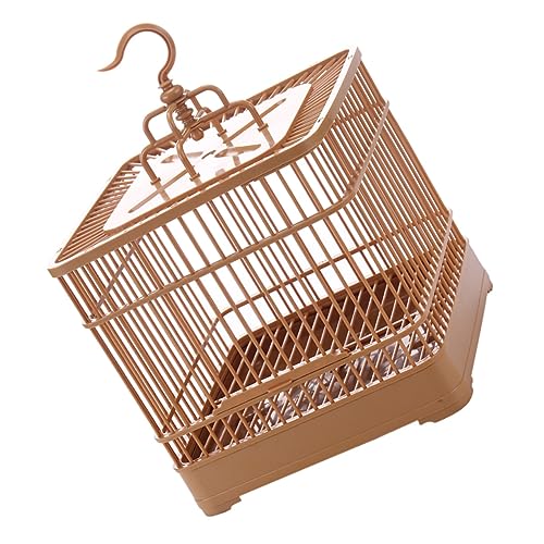 HEMOTON Quadratischer Papageienkäfig Vogelkäfig Kunststoffkäfig Für Unzertrennliche Wellensittichkäfig Vogelzubehör Mit Basis Fach Hängen Haken Standing Pole HEMOTON Quadratischer Papageienkäfig Vogelkäfig Kunststoffkäfig Für Unzertrennliche Wellensittichkäfig Vogelzubehör Mit Basis Fach Hängen Haken Standing Pole von HEMOTON