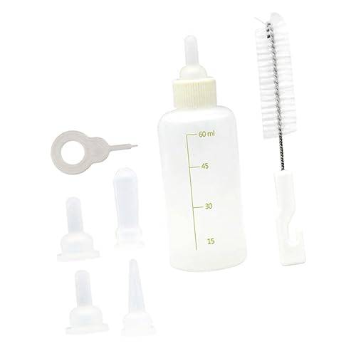 HEMOTON 1Satz Wiederverwendbare Welpenmilchflaschen Für Kleine Teiliges Zur Pflege Von Kätzchen Welpen Hamstern Und Anderen Haustieren Aus Hochwertigem Sicherem Material HEMOTON 1Satz Wiederverwendbare Welpenmilchflaschen Für Kleine Teiliges Zur Pflege Von Kätzchen Welpen Hamstern Und Anderen Haustieren Aus Hochwertigem Sicherem Material von HEMOTON