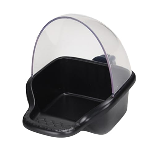 HEMOTON 1Stück Futterbox für Papageien Wasserdichtes Vogelbad für Kleine Splash Futter und Badebecken Umweltfreundliches Material für Wellensittiche Nymphensittiche HEMOTON 1Stück Futterbox für Papageien Wasserdichtes Vogelbad für Kleine Splash Futter und Badebecken Umweltfreundliches Material für Wellensittiche Nymphensittiche von HEMOTON