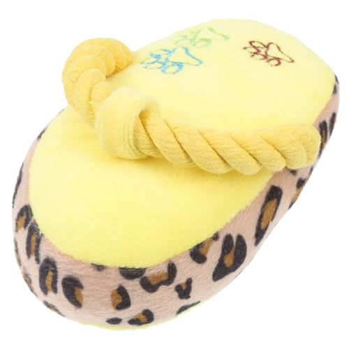 HEMOTON 1Stück Kauspielzeug Aus Weiche Slipper Form Sicheres Und Langlebiges Haustierspielzeug Für Kleine Fördert Gesunde Kaugewohnheiten Und Schützt Ihre Schuhe von HEMOTON