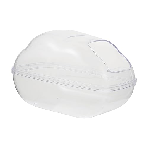HEMOTON 1Stück Transparente Hamsterbadewanne Multifunktionales Bad und Toilettenbecken für Kleine Haustiere für Hamster und Meerschweinchen Kompakt und Langlebig zu Reinigen HEMOTON 1Stück Transparente Hamsterbadewanne Multifunktionales Bad und Toilettenbecken für Kleine Haustiere für Hamster und Meerschweinchen Kompakt und Langlebig zu Reinigen von HEMOTON