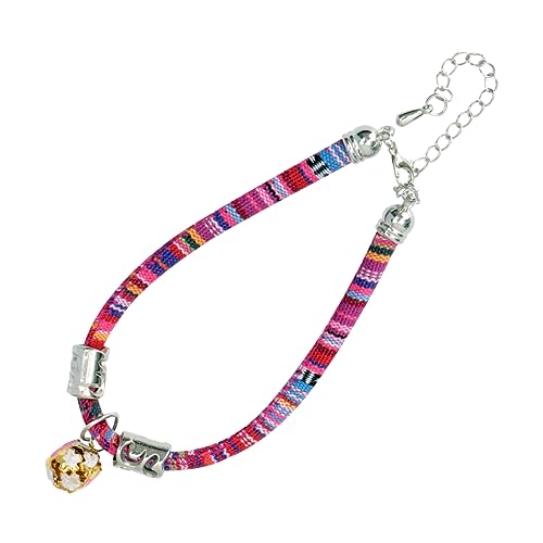 HEMOTON 1Stück Verstellbares Katzenhalsband Mit Glöckchen Sicherheitshalsband Für Kleine Haustiere Weicher Design Für Täglichen Gebrauch Und Besondere Anlässe von HEMOTON