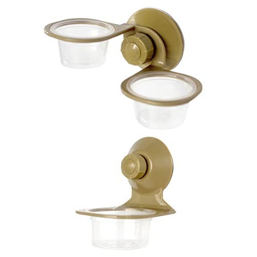 HEMOTON 2 STÜCK Saugnapf Futternapf für Reptilien Lizard Food Bowl für Füttern und Trinken für Terrarien und Schildkrötenzubehör HEMOTON 2 STÜCK Saugnapf Futternapf für Reptilien Lizard Food Bowl für Füttern und Trinken für Terrarien und Schildkrötenzubehör von HEMOTON