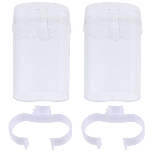 HEMOTON 2 Sätze Vogel-Vogel-Wassersp Ender Wasserspender für Vögel Vogel Fütterer Pet Bird Feeder Vogelfütterer Vogelwasserspender aus Kunststoff Vogelfutterbehälter Plastik von HEMOTON