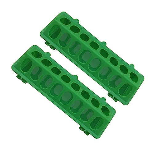 HEMOTON 2 Stück Futtertrog für Tauben Plastik Futterspender für Vogelkäfige Spritzsicheres Design für Kleine Wie Papageien und Hühner Langlebig HEMOTON 2 Stück Futtertrog für Tauben Plastik Futterspender für Vogelkäfige Spritzsicheres Design für Kleine Wie Papageien und Hühner Langlebig von HEMOTON