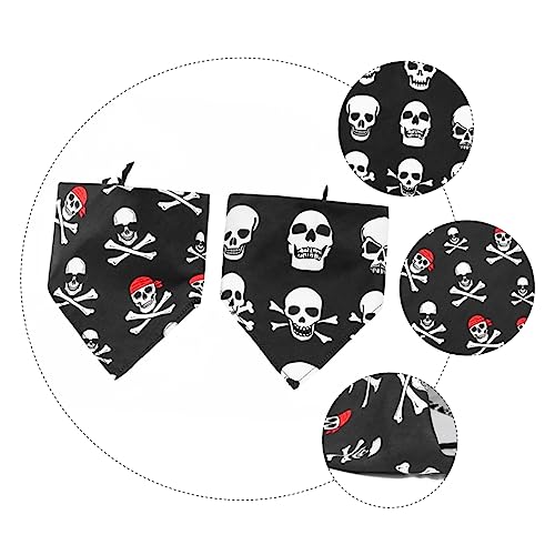 HEMOTON 2 Stück Halloween Pet Dreieckstuch Atmungsaktives Leichtes Pet Halstuch mit Hautfreundlich Maschinenwaschbar Dekorativ für Hunde und Welpen HEMOTON 2 Stück Halloween Pet Dreieckstuch Atmungsaktives Leichtes Pet Halstuch mit Hautfreundlich Maschinenwaschbar Dekorativ für Hunde und Welpen von HEMOTON