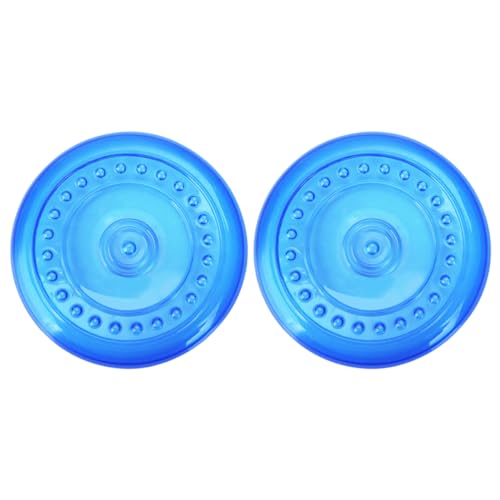 HEMOTON 2 Stück Haustier- Hundespielzeug für Hunde Welpe Hundespielzeug Fliegende Scheibe hundespiele Dog Spiele Dog Toy Interaktives für Hunde Haustier Blue von HEMOTON