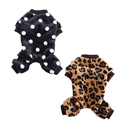 HEMOTON 2 Stück Haustier-Pyjama Hündchen Welpenpullover Hundepyjama Hunde-Outfit Große Hundekleidung Ups Hund Cool Outfits Haustier-Outfit Polyester HEMOTON 2 Stück Haustier-Pyjama Hündchen Welpenpullover Hundepyjama Hunde-Outfit Große Hundekleidung Ups Hund Cool Outfits Haustier-Outfit Polyester von HEMOTON