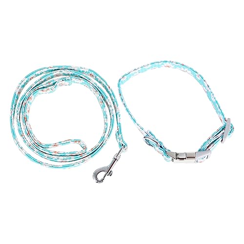 HEMOTON 2 Stück Haustierhalsband Traktionshalsband Für Hunde Hundehalsband Hundeleine Für Große Hunderassen Hundeseil Welpen Traktionsseil Streifengeschirr Gürtel Für Den von HEMOTON