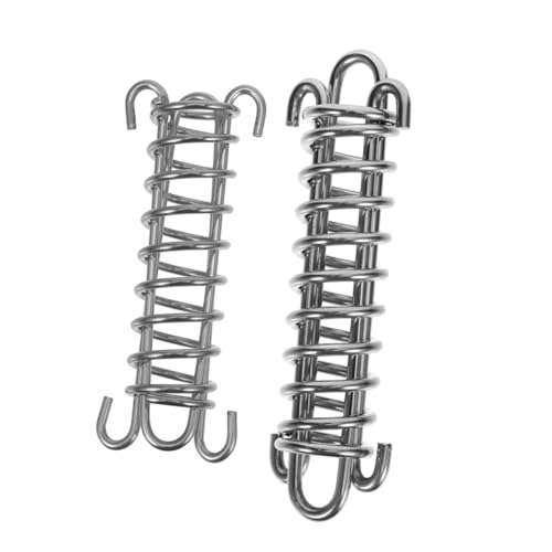 HEMOTON 2 Stück Hundeleinen, Stoßdämpferfeder, Robuste Bungee-Leine Aus Edelstahl, Metallfederschnalle Für Große Hunde, Outdoor-aktivitäten, Camping HEMOTON 2 Stück Hundeleinen, Stoßdämpferfeder, Robuste Bungee-Leine Aus Edelstahl, Metallfederschnalle Für Große Hunde, Outdoor-aktivitäten, Camping von HEMOTON
