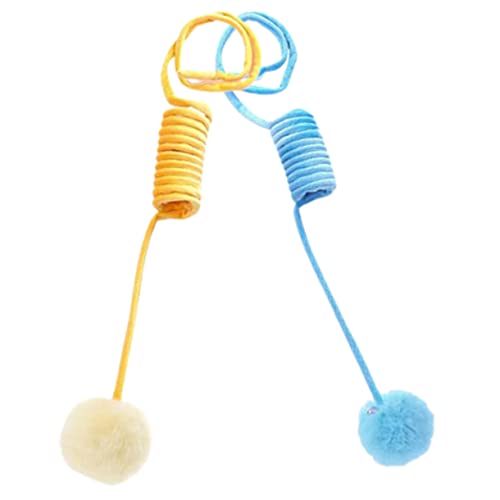 HEMOTON 2 Stück Kaninchenhaarkugelspielzeug Plüsch-Katzenspielzeug Spielzeugbälle für Katzen Interaktives für Haustiere Katze neckt Ball Haustier Katzenbedarf HEMOTON 2 Stück Kaninchenhaarkugelspielzeug Plüsch-Katzenspielzeug Spielzeugbälle für Katzen Interaktives für Haustiere Katze neckt Ball Haustier Katzenbedarf von HEMOTON