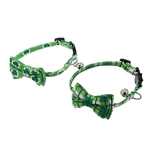 HEMOTON 2 Stück Katzenhalsband Hundehalsband Gegen Bellen Haustiere Hundeglocke Katzenkamera Halsband Katze Goldkette Halsband Kätzchen Hundehalsband Halsbandhalter von HEMOTON