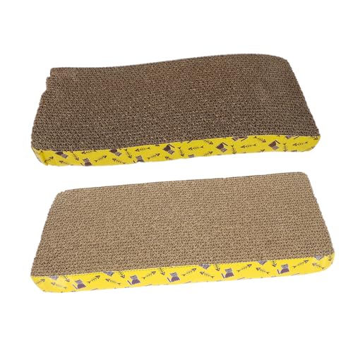 HEMOTON 2 Stück Katzenkratzbaum Sisal Schliff Für Den Innenbereich Kratzbrett Katzenspielzeug Interaktive Katzenkratzmatte Krallenbrett Kätzchen Kratzspielzeug Wellpapier Kaffee HEMOTON 2 Stück Katzenkratzbaum Sisal Schliff Für Den Innenbereich Kratzbrett Katzenspielzeug Interaktive Katzenkratzmatte Krallenbrett Kätzchen Kratzspielzeug Wellpapier Kaffee von HEMOTON
