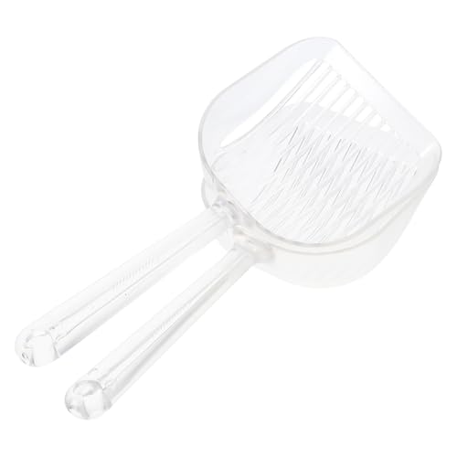 HEMOTON 2 Stück Schaufel Für Katzenstreu Wurf Werkzeug Kätzchen-Scooper Katzenschaufel Reinigen Katzenstreu Verklumpen Und Versiegeln Drinnen Tragbar Sauber STK Transparent HEMOTON 2 Stück Schaufel Für Katzenstreu Wurf Werkzeug Kätzchen-Scooper Katzenschaufel Reinigen Katzenstreu Verklumpen Und Versiegeln Drinnen Tragbar Sauber STK Transparent von HEMOTON