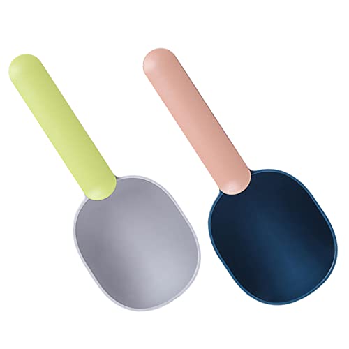 HEMOTON 2 Stück Schaufel für Tiernahrung Tragbare Futterschaufel für Haustiere Scoop Welpenfutterschaufel Schaufel für Hundefutter Essen Katzenbedarf Hundefutterlöffel Abs von HEMOTON