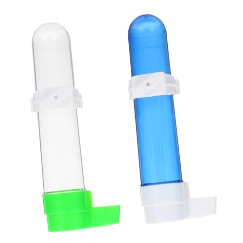 HEMOTON 2 Stück Sittich-wasserspender, Vogelkäfig-zubehör, Automatischer Vogelfutterspender, Vogel-wasserspender, Vogelbewässerungszubehör, Sittich-wasserflasche Für Haustiervögel (120 von HEMOTON
