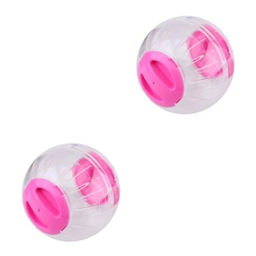 HEMOTON 2 Stück Transparente Hamster Laufkugel aus Kunststoff Mini Haustierspielzeug Leicht und Tragbar für Gesunde Bewegung Kleiner Kleintiere Wie Hamster und Gerbils HEMOTON 2 Stück Transparente Hamster Laufkugel aus Kunststoff Mini Haustierspielzeug Leicht und Tragbar für Gesunde Bewegung Kleiner Kleintiere Wie Hamster und Gerbils von HEMOTON