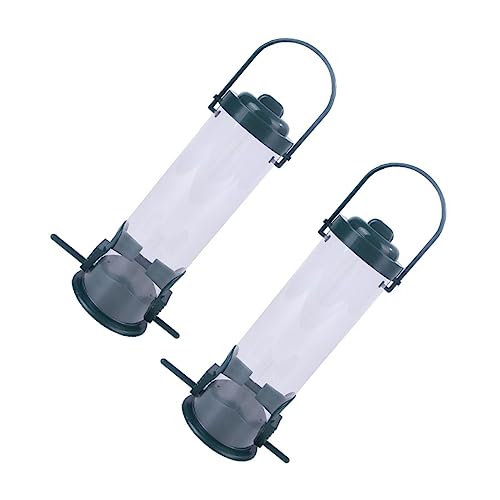HEMOTON 2 Stück Vogelfütterer Vogelfutterhäuschen Für Draußen Klein Vogelhäuschen Hängen Samen Vogel Fütterer Container Futterspender Groß Trog Ornamente Hängend Gartenverzierung Plastik HEMOTON 2 Stück Vogelfütterer Vogelfutterhäuschen Für Draußen Klein Vogelhäuschen Hängen Samen Vogel Fütterer Container Futterspender Groß Trog Ornamente Hängend Gartenverzierung Plastik von HEMOTON
