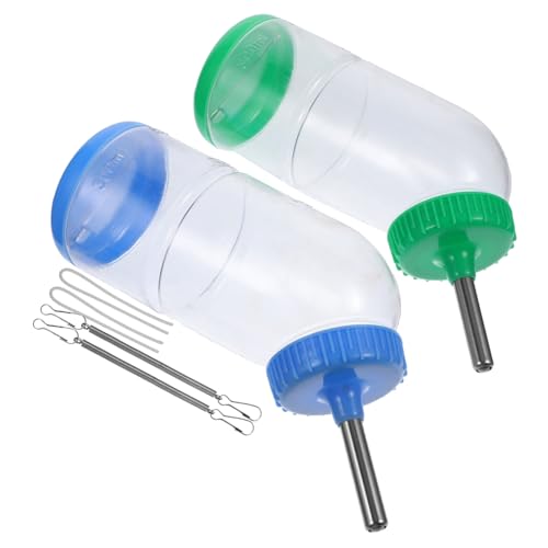 HEMOTON 2 Stück Wasserspender für Kleintiere Auslaufsichere Trinkflasche für Meerschweinchen Hamster Kaninchen Zufällige Farben Praktisch Langlebig Hygienisch und Einfach HEMOTON 2 Stück Wasserspender für Kleintiere Auslaufsichere Trinkflasche für Meerschweinchen Hamster Kaninchen Zufällige Farben Praktisch Langlebig Hygienisch und Einfach von HEMOTON