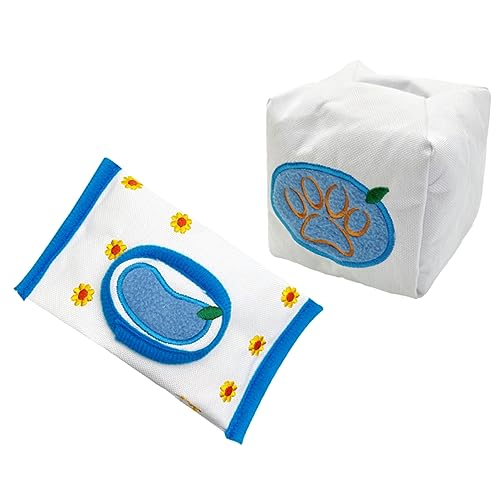 HEMOTON 2 Stück Ziehen Sie Papierspielzeug Für Hunde Welpenspielzeug Nahrungssuche Groß Haustier Zur Bereicherung Von Welpen Pads Schnüffeln Oxford-Stoff Weiß HEMOTON 2 Stück Ziehen Sie Papierspielzeug Für Hunde Welpenspielzeug Nahrungssuche Groß Haustier Zur Bereicherung Von Welpen Pads Schnüffeln Oxford-Stoff Weiß von HEMOTON
